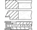 GOETZE ENGINE Sada pístních kroužků GEE 08-335100-10, 08-335100-10