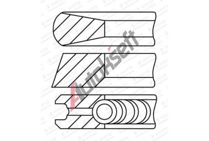 GOETZE ENGINE Sada pstnch krouk GEE 08-430400-00, 08-430400-00