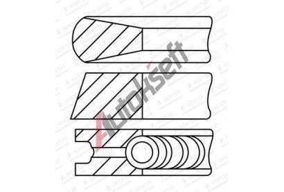 GOETZE ENGINE Sada pstnch krouk GEE 08-431900-10, 08-431900-10