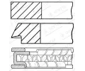 Sada pstnch krouk GOETZE ENGINE ‐ GEE 08-438600-00