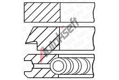 GOETZE ENGINE Sada pstnch krouk Goetze Diamond Coated LKZ-Ring GEE 08-446100-00, 08-446100-00