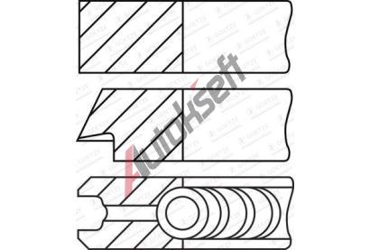 GOETZE ENGINE Sada pstnch krouk Goetze Diamond Coated LKZ-Ring GEE 08-449700-00, 08-449700-00