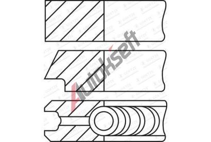 GOETZE ENGINE Sada pístních kroužků Goetze Diamond Coated® LKZ-Ring® GEE 08-449900-00, 08-449900-00  GOETZE ENGINE Sada pístních kroužků Goetze Diamond Coated® LKZ-Ring® GEE 08-449900-00, 08-449900-00
