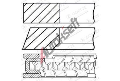 GOETZE ENGINE Sada pstnch krouk GEE 08-450000-10, 08-450000-10