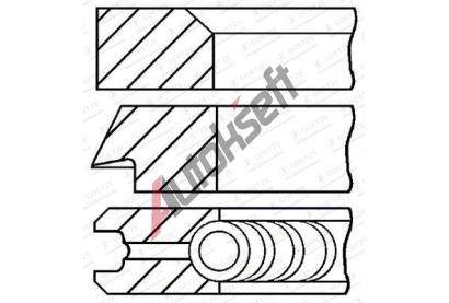 GOETZE ENGINE Sada pstnch krouk GEE 08-453000-00, 08-453000-00