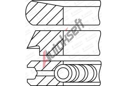 GOETZE ENGINE Sada pstnch krouk GEE 08-453100-00, 08-453100-00