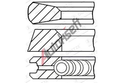 GOETZE ENGINE Sada pstnch krouk GEE 08-784821-00, 08-784821-00