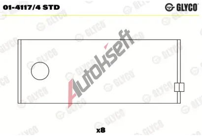 GLYCO Ojnin loisko GLC 01-4117/4 STD, 01-4117/4 STD
