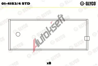 GLYCO Ojnin loisko GLC 01-4153/4 STD, 01-4153/4 STD