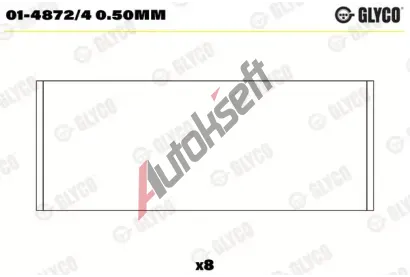 GLYCO Ojnin loisko GLC 01-4872/4 0.50MM, 01-4872/4 0.50MM