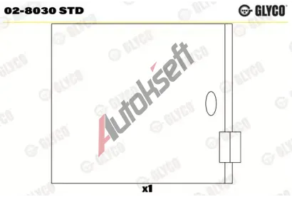 GLYCO Vložka vahadla GLC 02-8030 STD, 02-8030 STD GLYCO Vložka vahadla GLC 02-8030 STD, 02-8030 STD