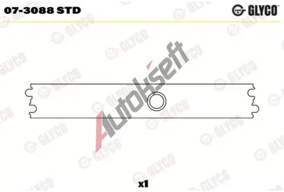 GLYCO Vloka vahadla GLC 07-3088 STD, 07-3088 STD