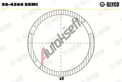GLYCO Loiskov pouzdro ojnice GLC 55-4269 SEMI, 55-4269 SEMI