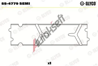 GLYCO Loiskov pouzdro ojnice GLC 55-4779 SEMI, 55-4779 SEMI