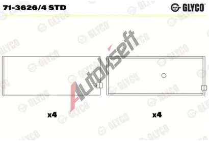 GLYCO Ojnin loisko GLC 71-3626/4 STD, 71-3626/4 STD