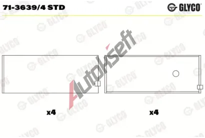 GLYCO Ojnin loisko GLC 71-3639/4 STD, 71-3639/4 STD