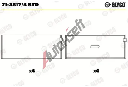 GLYCO Ojnin loisko GLC 71-3817/4 STD, 71-3817/4 STD