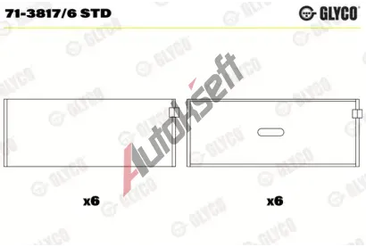 GLYCO Ojnin loisko GLC 71-3817/6 STD, 71-3817/6 STD