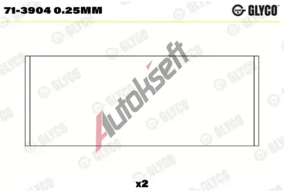 GLYCO Ojnin loisko GLC 71-3904 0.25mm, 71-3904 0.25mm