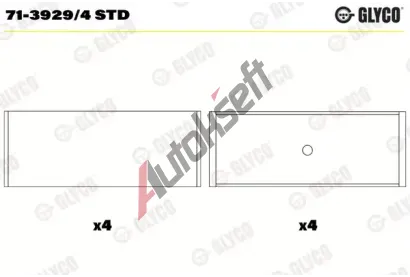 GLYCO Ojnin loisko GLC 71-3929/4 STD, 71-3929/4 STD