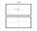 GLYCO Ojnin loisko GLC 71-3929/4 STD, 71-3929/4 STD