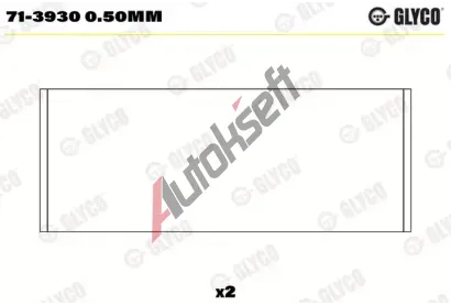 GLYCO Ojnin loisko GLC 71-3930 0.50mm, 71-3930 0.50mm