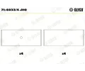 Ojnin loisko GLYCO ‐ GLC 71-4033/4 .010