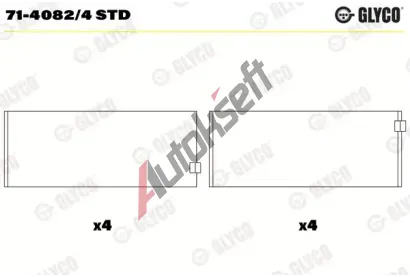 GLYCO Ojnin loisko GLC 71-4082/4 STD, 71-4082/4 STD