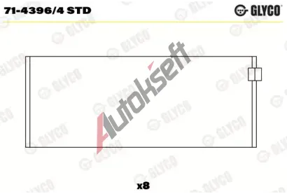 GLYCO Ojnin loisko GLC 71-4396/4 STD, 71-4396/4 STD