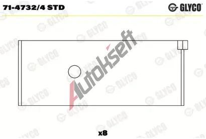 GLYCO Ojnin loisko GLC 71-4732/4 STD, 71-4732/4 STD