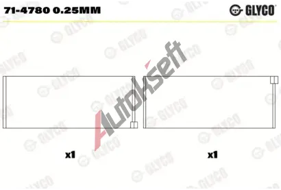 GLYCO Ojnin loisko GLC 71-4780 0.25MM, 71-4780 0.25MM
