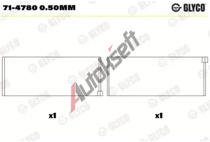 GLYCO Ojnin loisko GLC 71-4780 0.50MM, 71-4780 0.50MM
