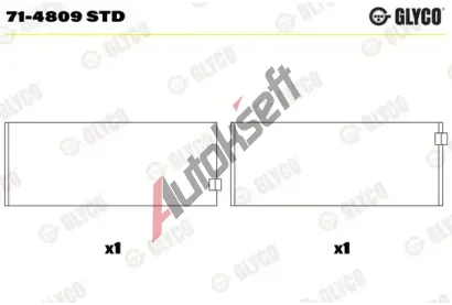 GLYCO Ojnin loisko GLC 71-4809 STD, 71-4809 STD