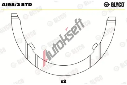 GLYCO Distan�n� kotou� klikov�ho h��dele GLC A198/2 STD, A198/2 STD