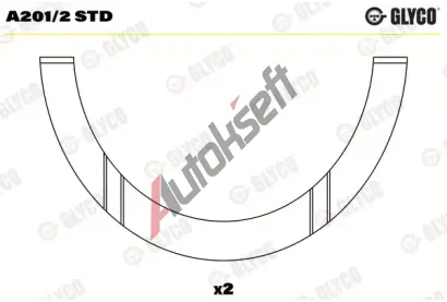 GLYCO Distanční kotouč klikového hřídele GLC A201/2 STD, A201/2 STD GLYCO Distanční kotouč klikového hřídele GLC A201/2 STD, A201/2 STD