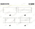 GLYCO Loiska klikovho hdele ‐ GLC H025/5 STD
