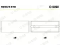 Loiska klikovho hdele GLYCO ‐ GLC H098/5 STD
