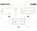 Loiska klikovho hdele GLYCO ‐ GLC H1011/5 STD