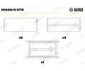 Loiska klikovho hdele GLYCO ‐ GLC H1020/5 STD