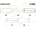 Loiska klikovho hdele GLYCO ‐ GLC H1076/5 STD