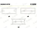 Loiska klikovho hdele GLYCO ‐ GLC H1100/5 STD