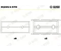Loiska klikovho hdele GLYCO ‐ GLC H1295/4 STD