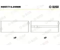 GLYCO Loiska klikovho hdele ‐ GLC H997/7 0.25mm