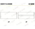 GLYCO Loiska klikovho hdele ‐ GLC H997/7 0.50mm