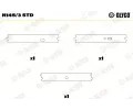 Loisko vakovho hdele GLYCO ‐ GLC N145/3 STD