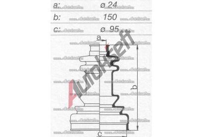 GOMET Manžeta ke kolu, (sada) GO 668000B, 668000B GOMET Manžeta ke kolu, (sada) GO 668000B, 668000B