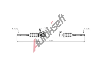 GENERAL RICAMBI Řídicí mechanismus GRC RE4042, RE4042 GENERAL RICAMBI Řídicí mechanismus GRC RE4042, RE4042