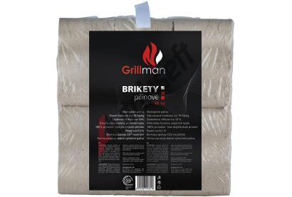 GRILLMAN Devn brikety 10 kg GRM 6110070, 6110070