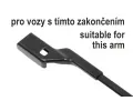 Green Stěrače FLAT SET 530+530mm GREEN FAB II GRN 10797, 10797