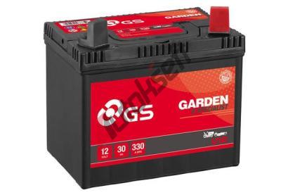 GS 30Ah P, s.p. 330A, Garden Battery, 12V, 194x126x183 GS GS-U1R, GS-U1R